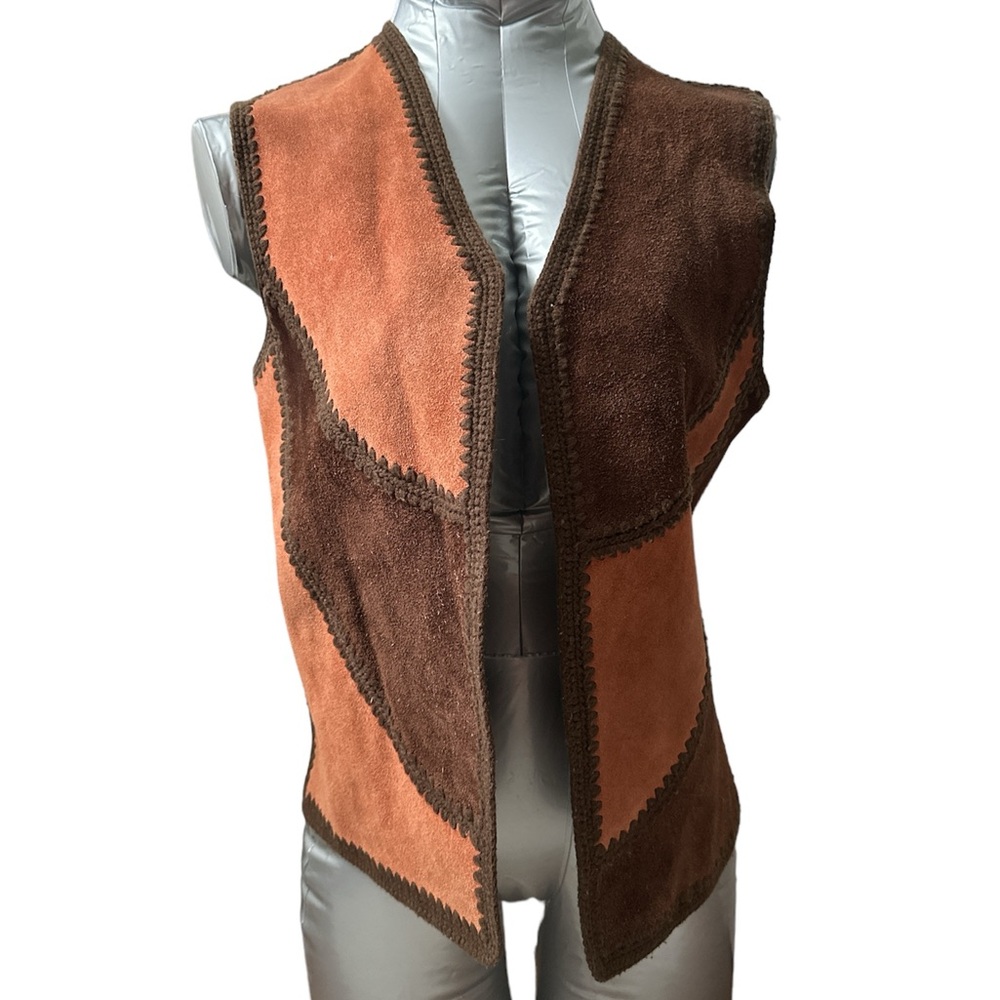 Vintage suede vest